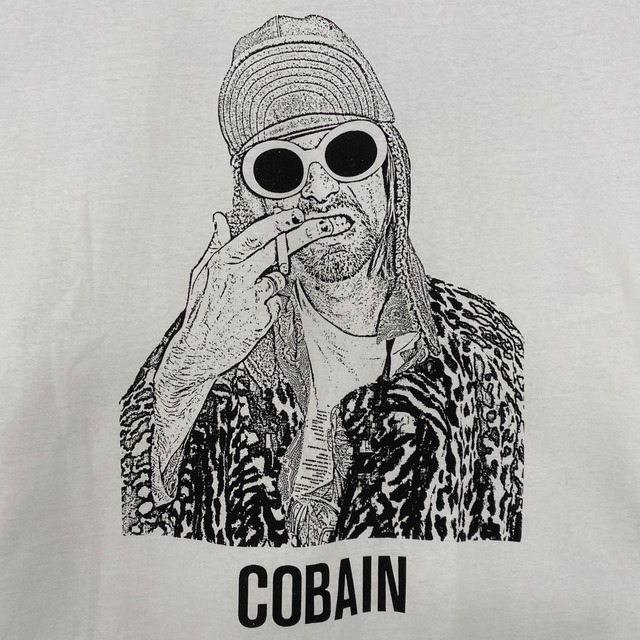 送料無料 ロック バンド Tシャツ Nirvana Kurt Cobain Illustration Men S T Shirts M ニルヴァーナ カート コバーン イラスト メンズ Tシャツ M ロックtシャツ バンドtシャツ Piggies