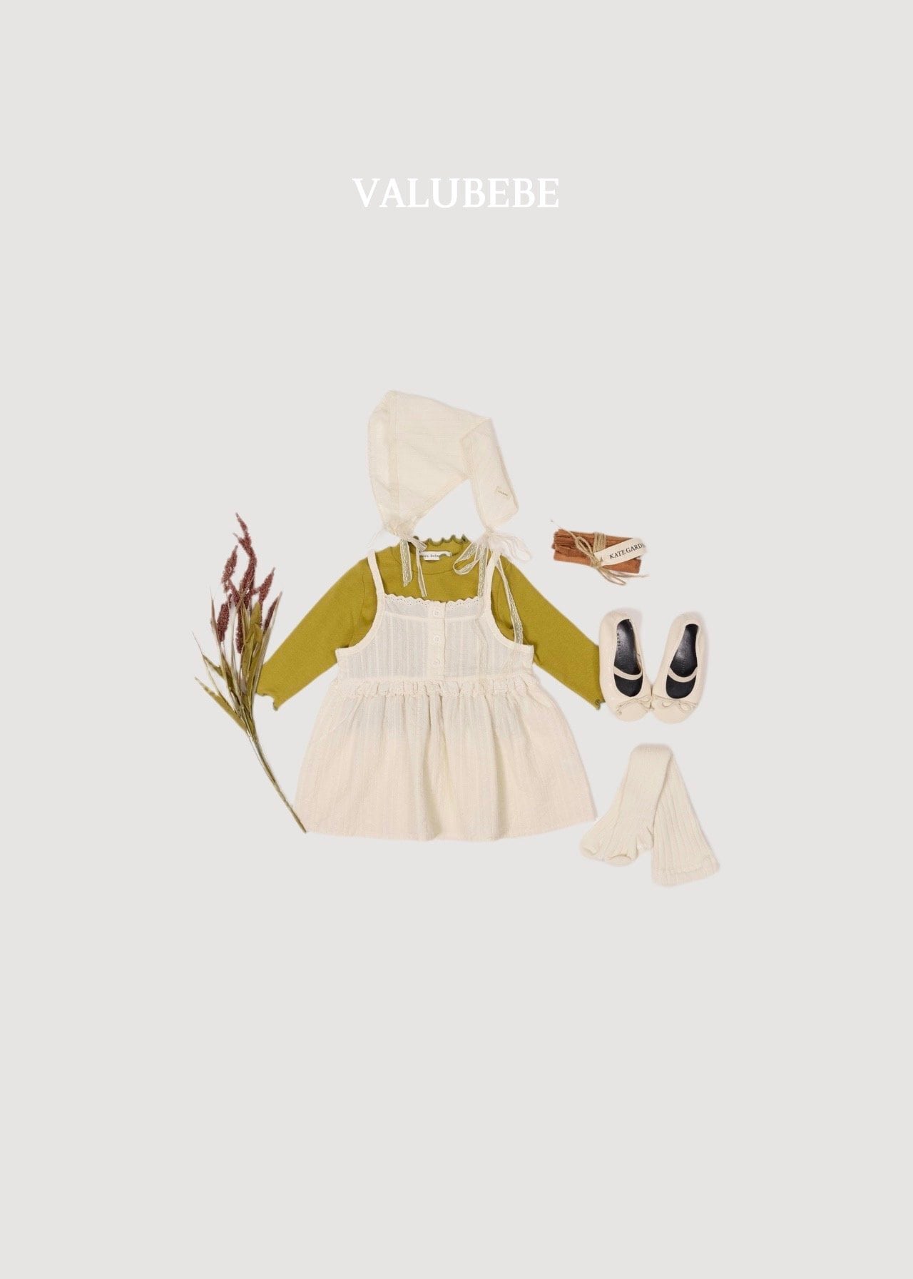 送料無料【予約】/ ミミレイヤードワンピース / valubebe