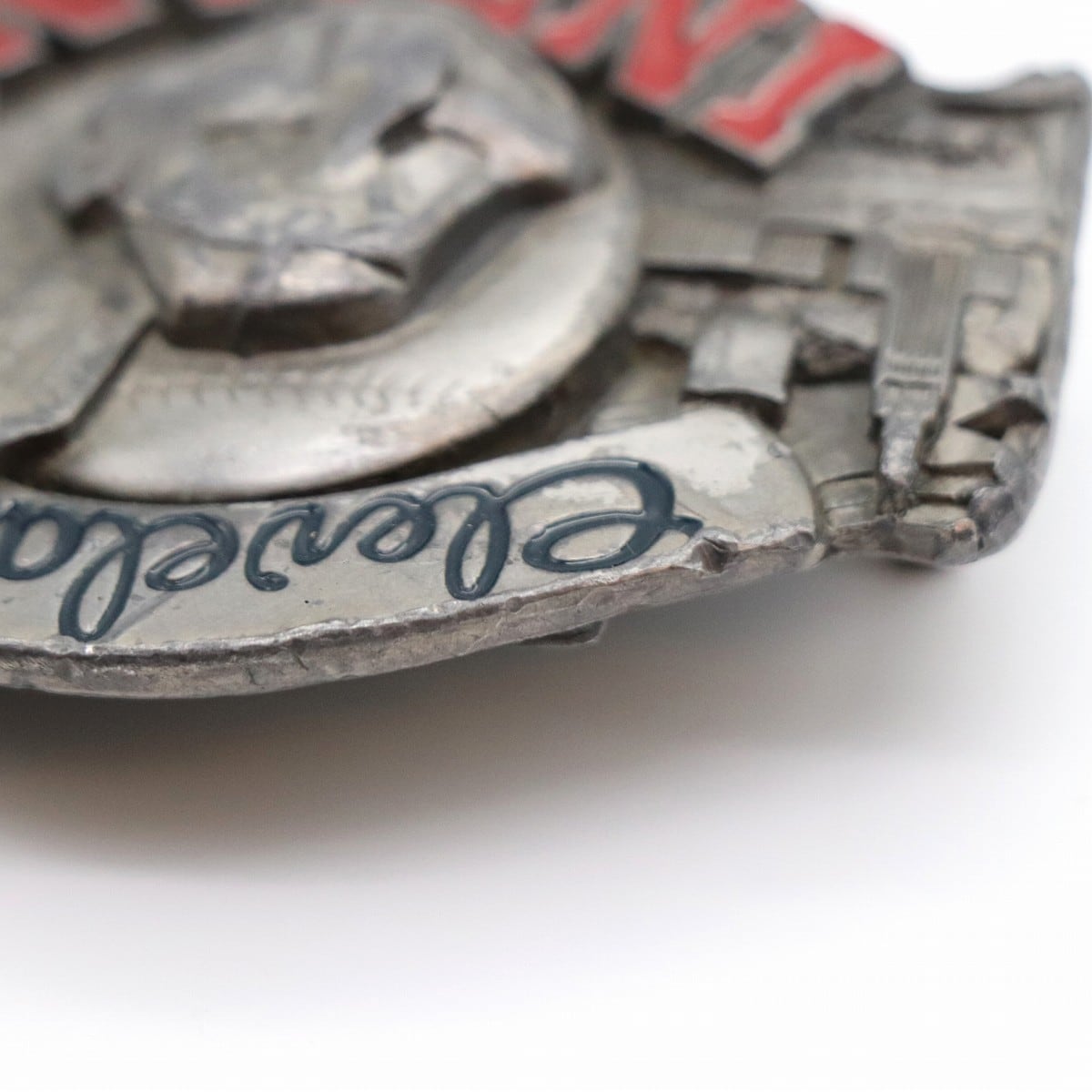 MLB・インディアンズ・ベルト バックル・10,000個限定品・1988年製