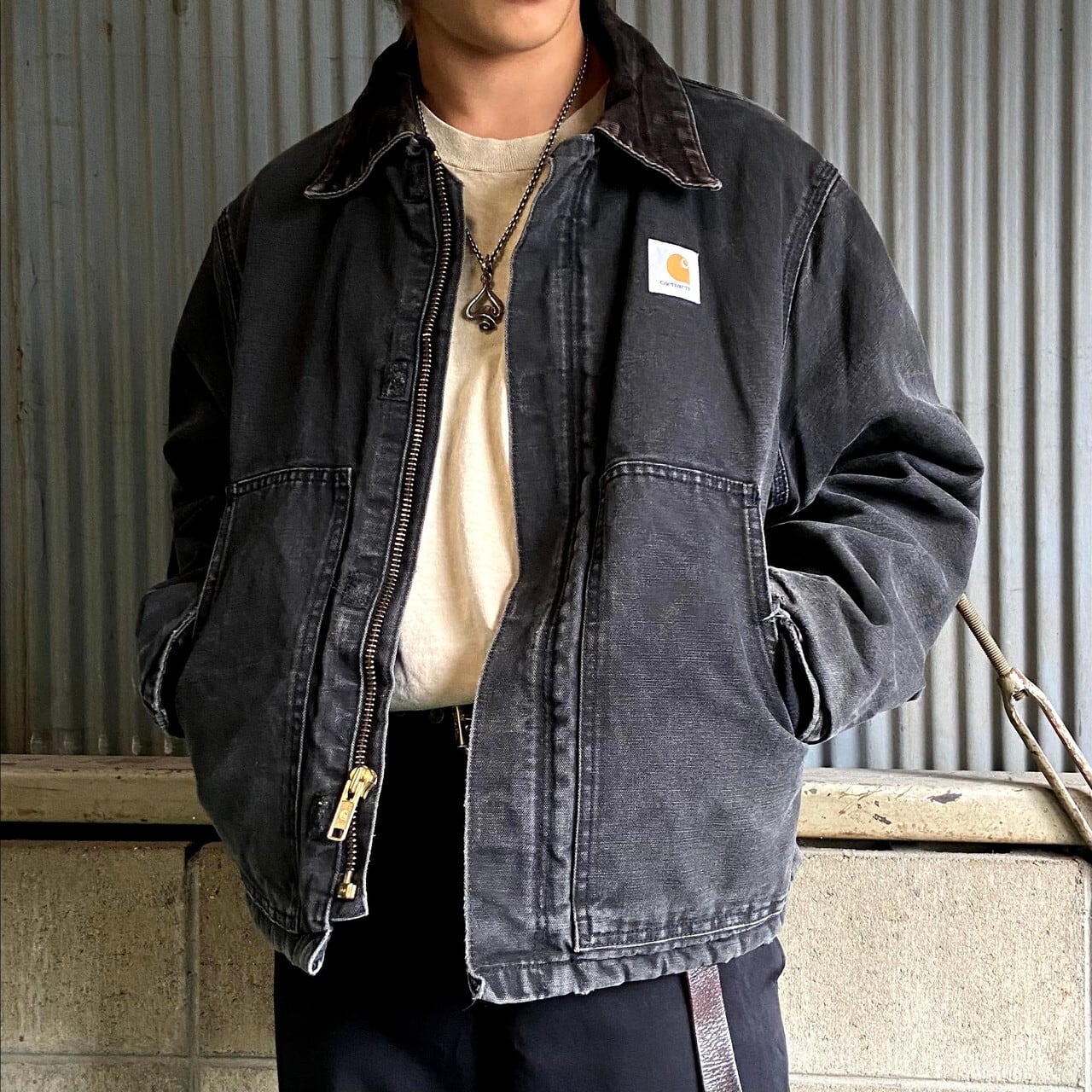 80年代 カーハート Carhartt ダック地ワークジャケット USA製 メンズXL