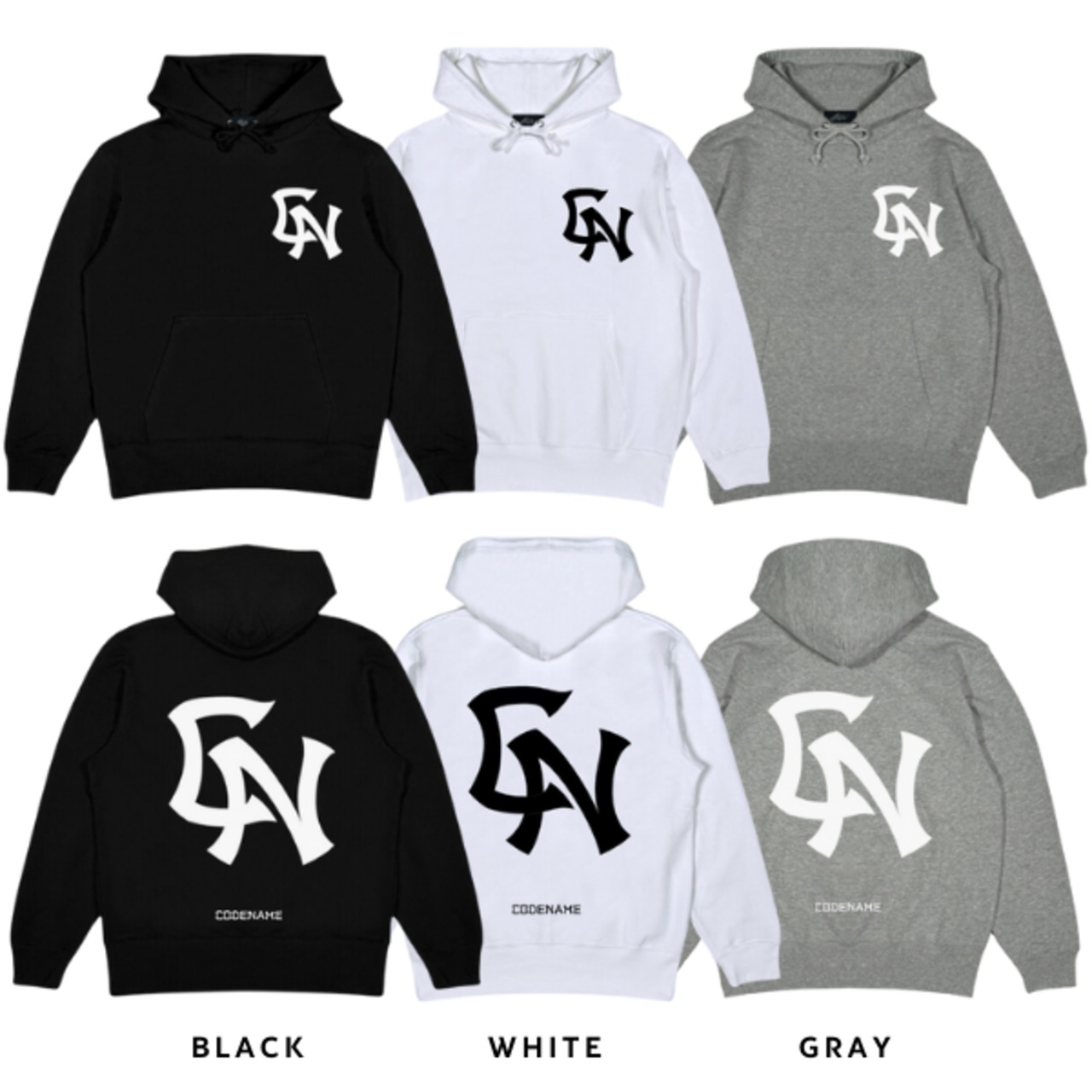 CODENAME「"CN BB Logo" Foodie Black/White/Gray」 - 14