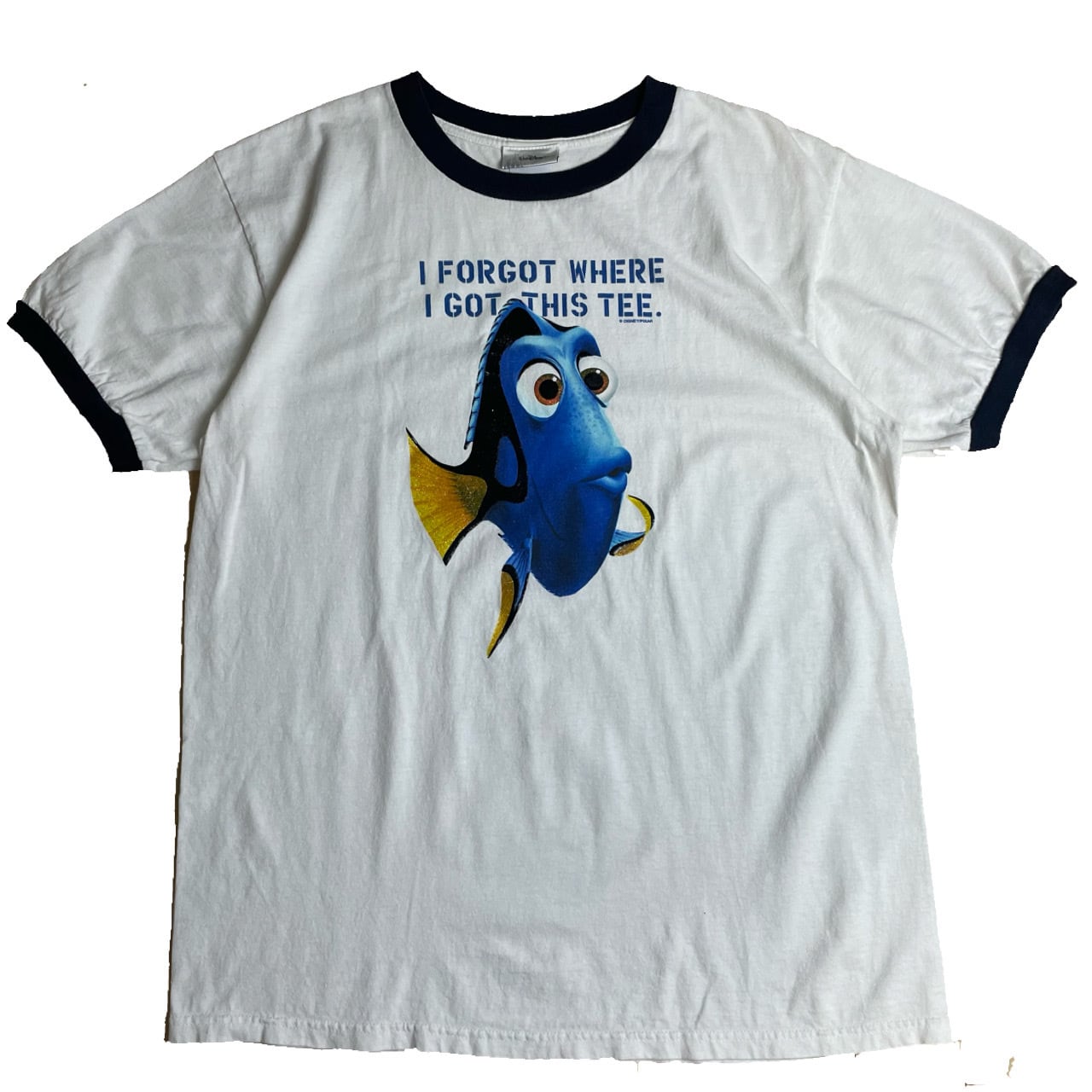 00s 【Disney PIXAR】 ファインディング・ニモ ドリー Tシャツ size.L