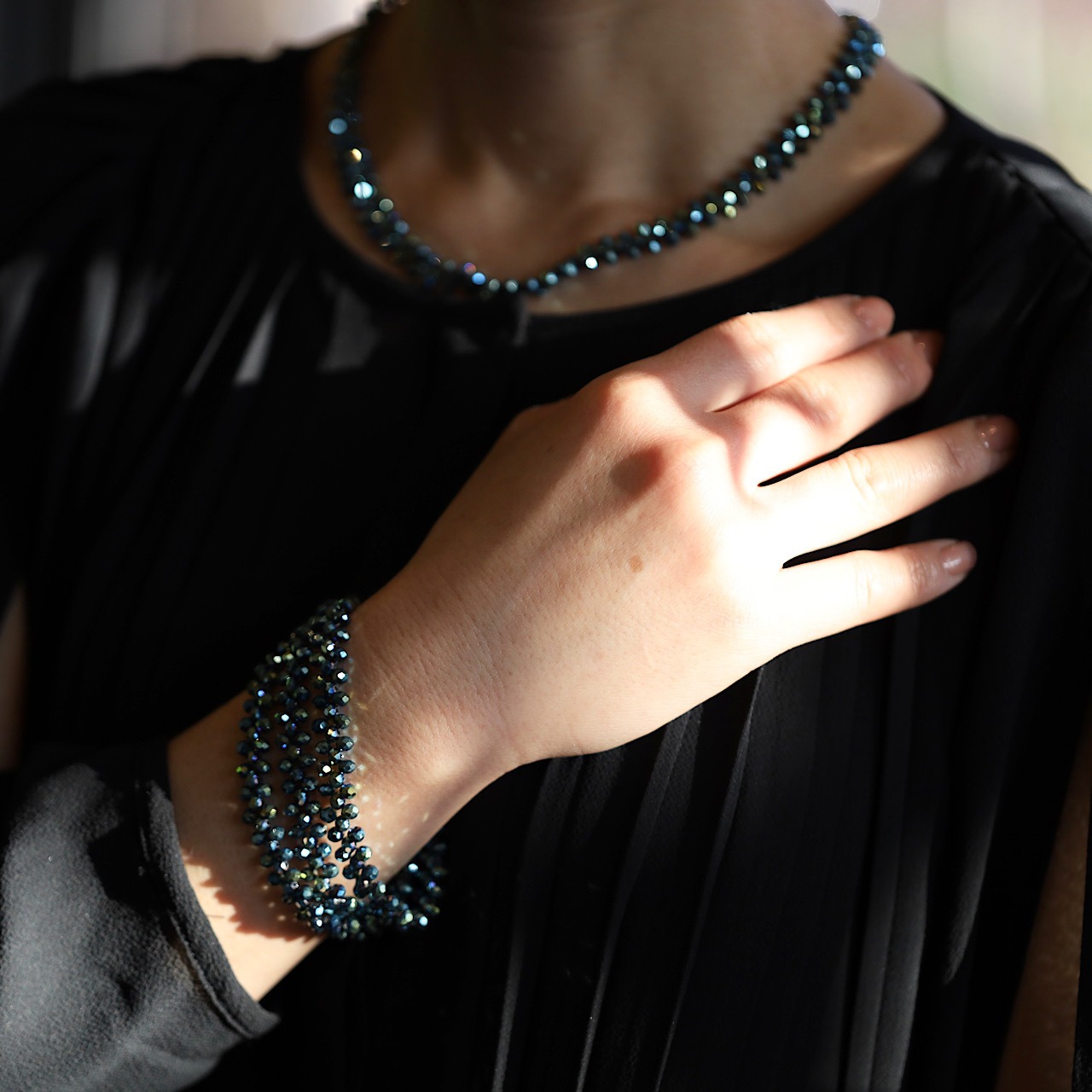 Yotsuha 四つ葉 チョーカーネックレス/Neptune