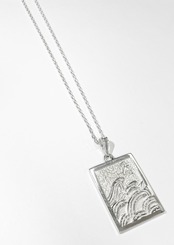 wave pendant (Justine Kurihara collaboration) silver925