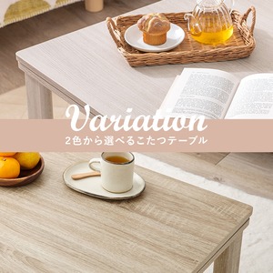 【完成品】折れ脚カジュアルコタツ＋うす掛け布団 2点セット 天板リバーシブル こたつ2種x掛け布団5種 幅105cm