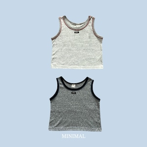 【即納/L】oreo sleeveless / MINIMAL