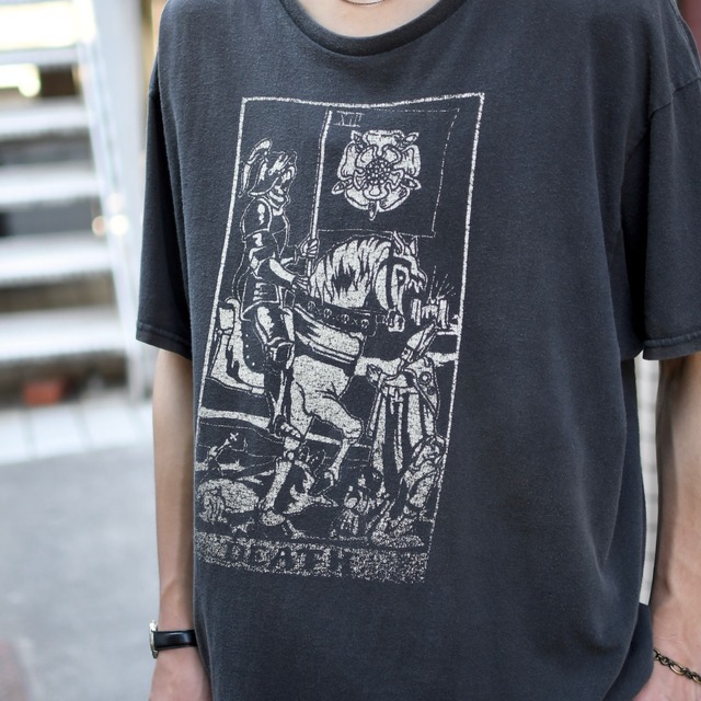 XⅢ tarot card print tee