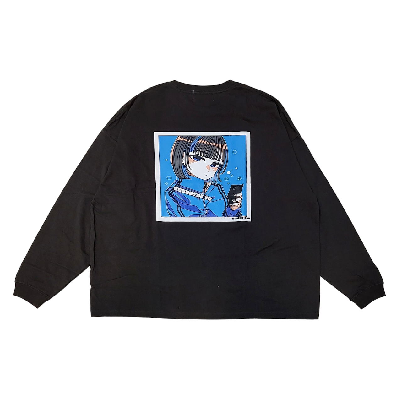 【Scene Tokyo】phone girl L/S TEE