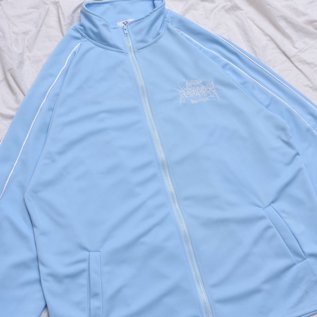 ラインジャージブルゾン(LIGHT BLUE・LIGHT PINK・PURPLE