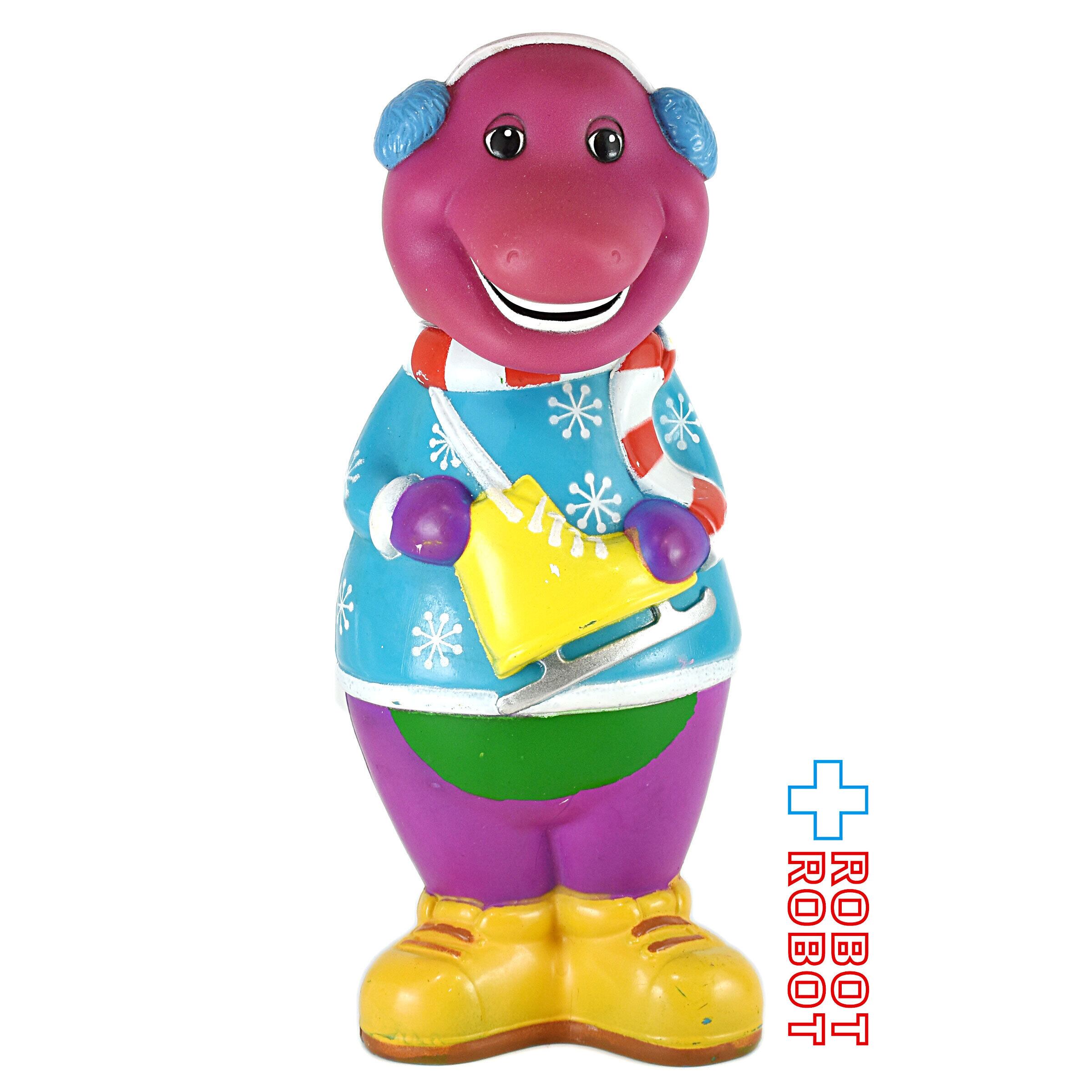 バーニー ソーキーボトル 紫の恐竜バーニー 青パジャマ バブルバス シャンプーボトル