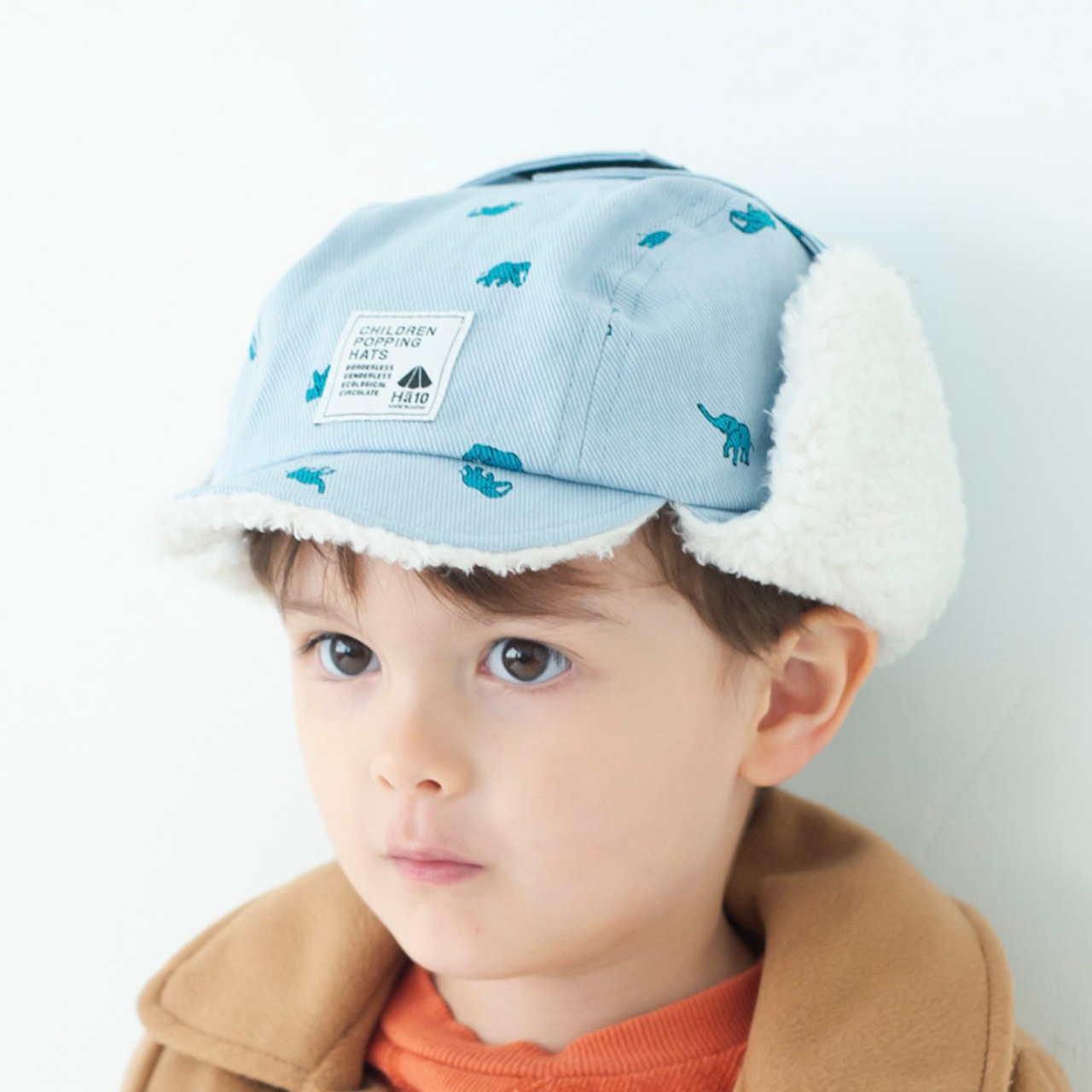 パイロットキャップ【ゾウ】54cm 全8色 推奨年齢3歳〜7歳