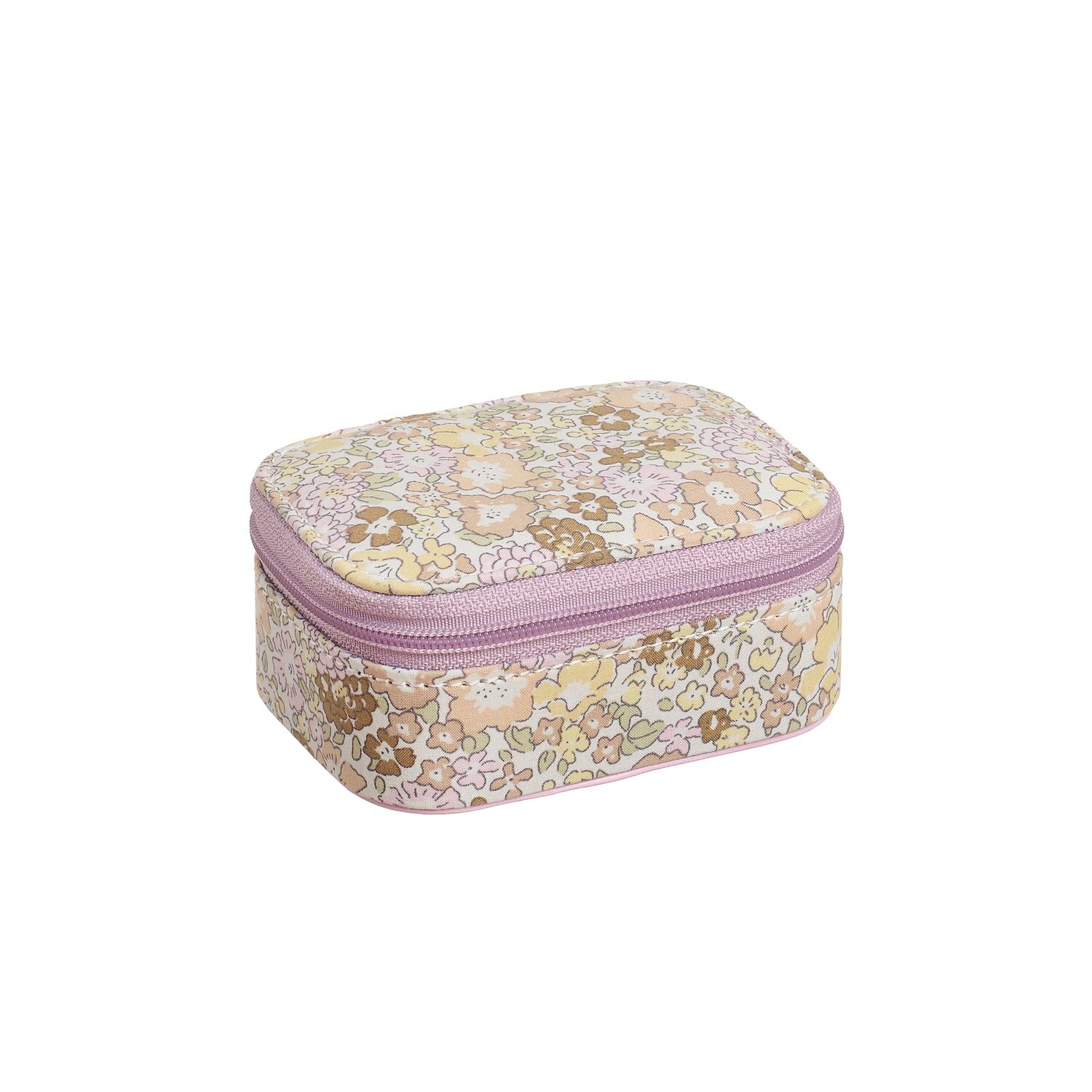 JB520L:Fairytale Floral Mini Jewellery Box-LILAC