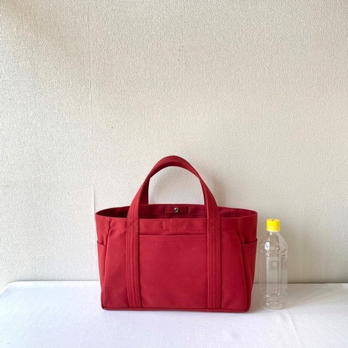 【全9色】「混合トート」横長サイズ／倉敷帆布 8号帆布【受注制作】