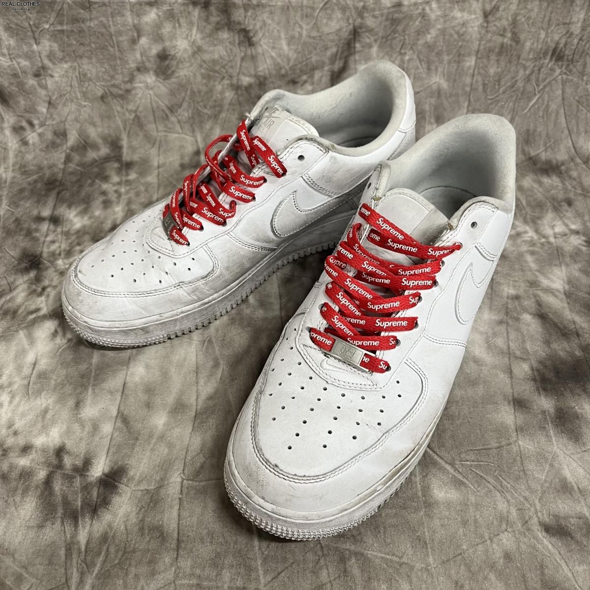 Supreme×NIKE/シュプリーム×ナイキ AIR FORCE 1 LOW/エア フォース 1 ロー CU9225-100/27.5