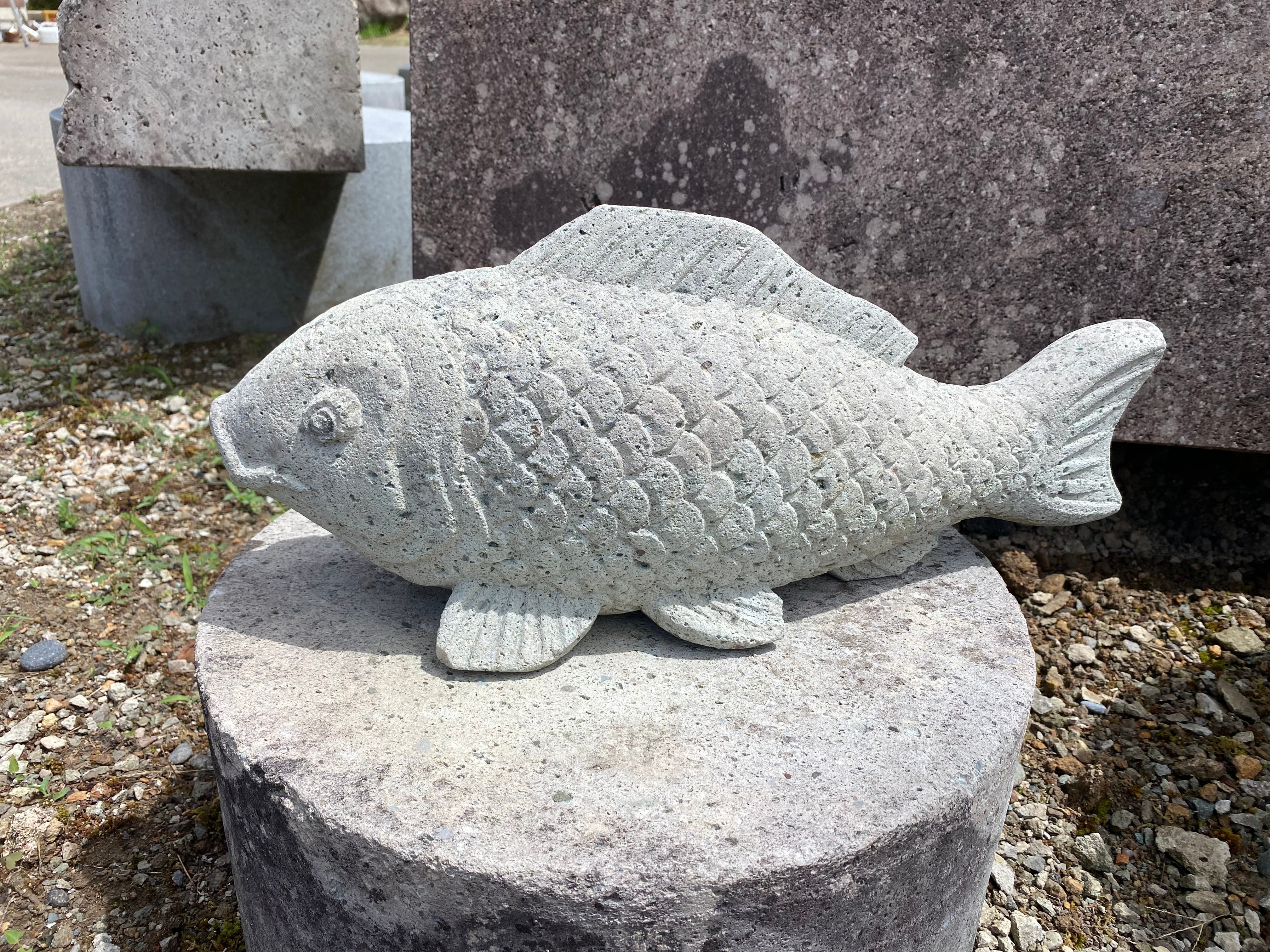 木製 鯉の彫刻 約100cm 【公式通販】