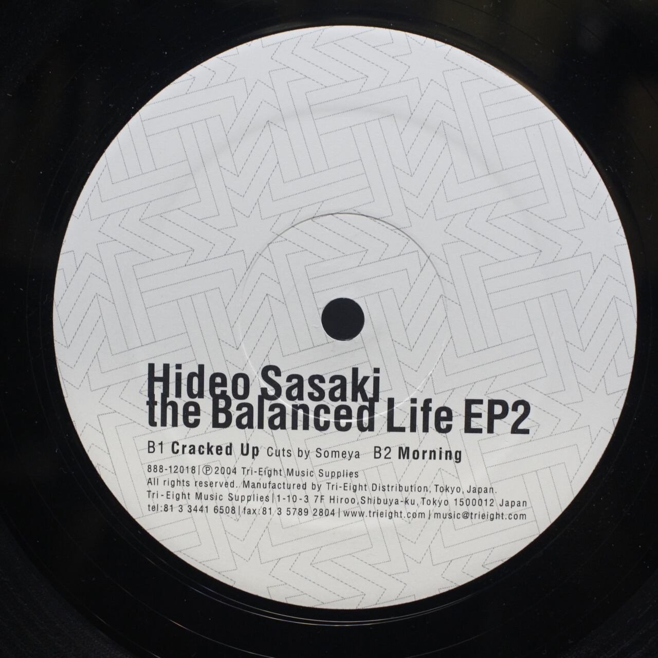 Hideo Sasaki / The Balanced Life EP 2 [888-12018] - 画像2