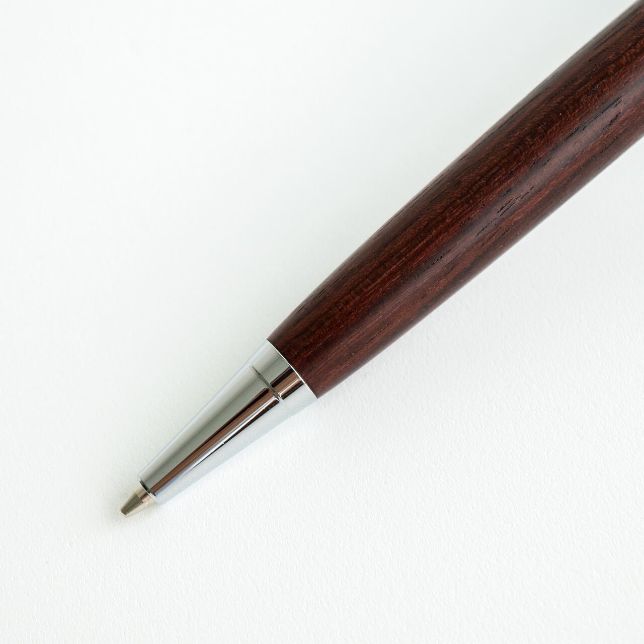 野原工芸 刺さら 紫檀 木のシャープペン 0.5mm