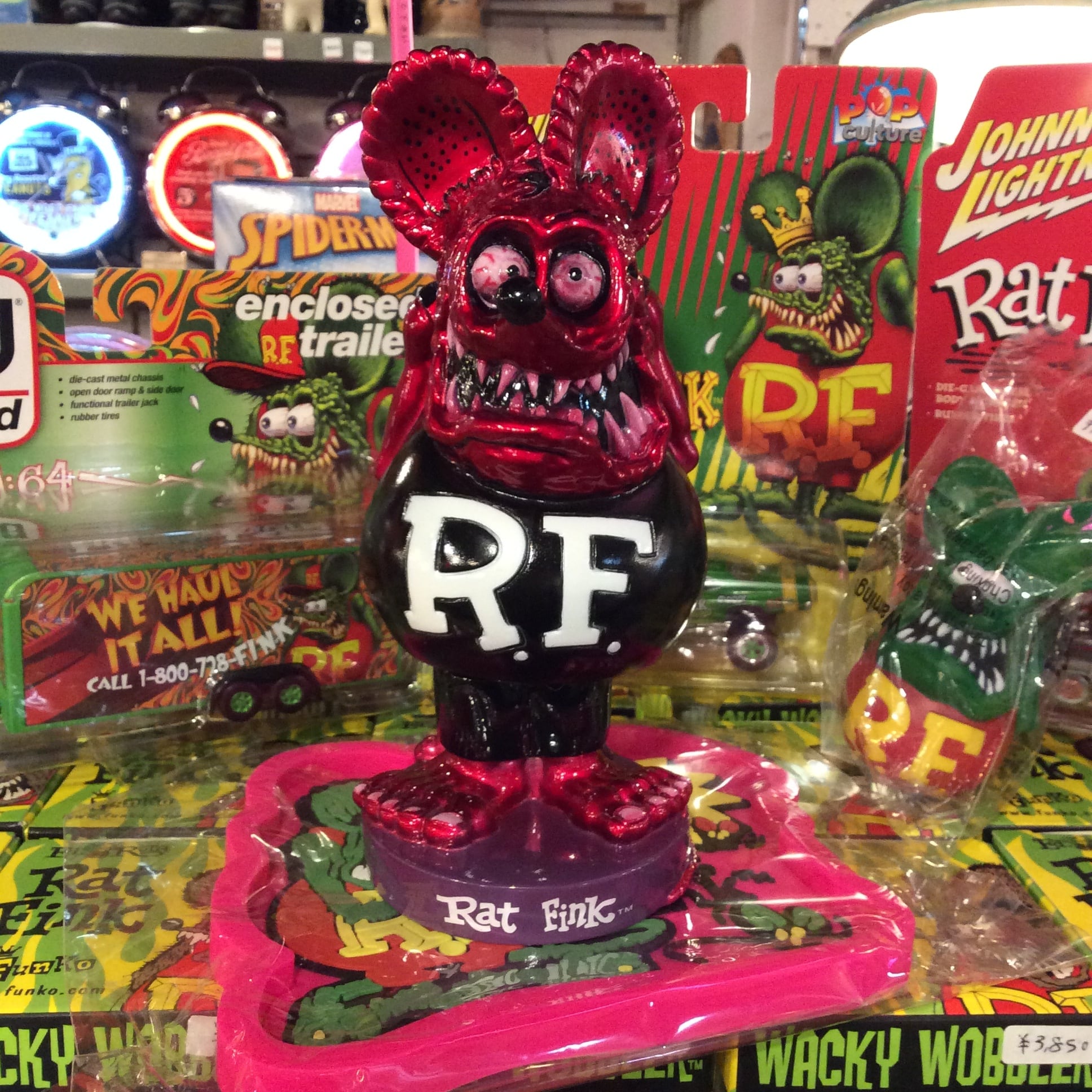 ラットフィンク ボビングヘッド メタリックRED 【RAT FINK】【FUNKO