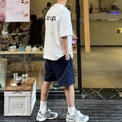 バックプリントTシャツ A4134
