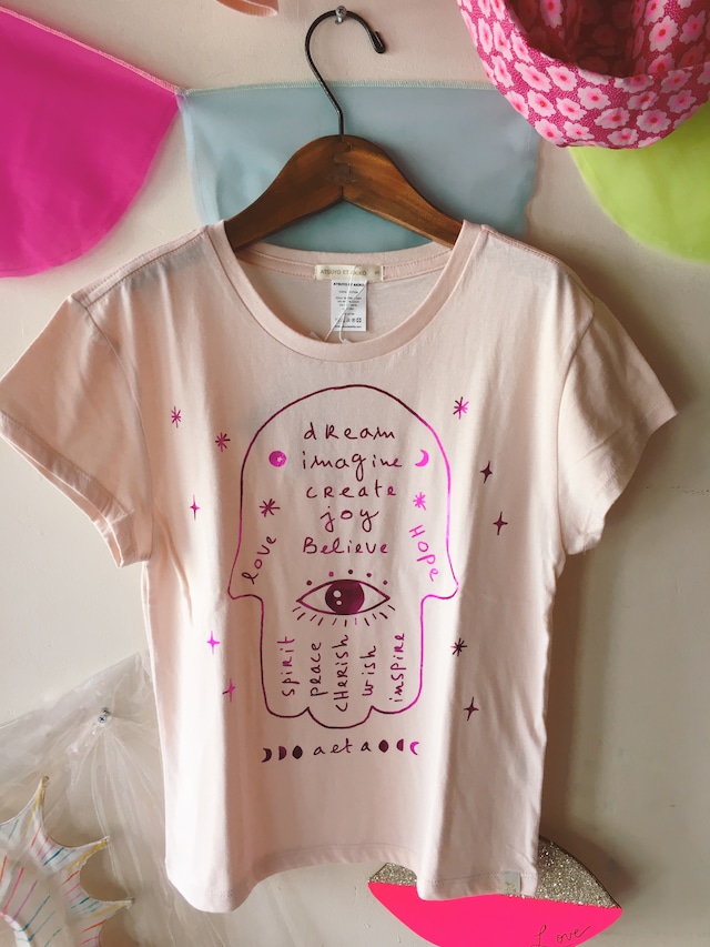 atsuyo et akiko Lara short sleeve tee 8歳サイズ　送料無料