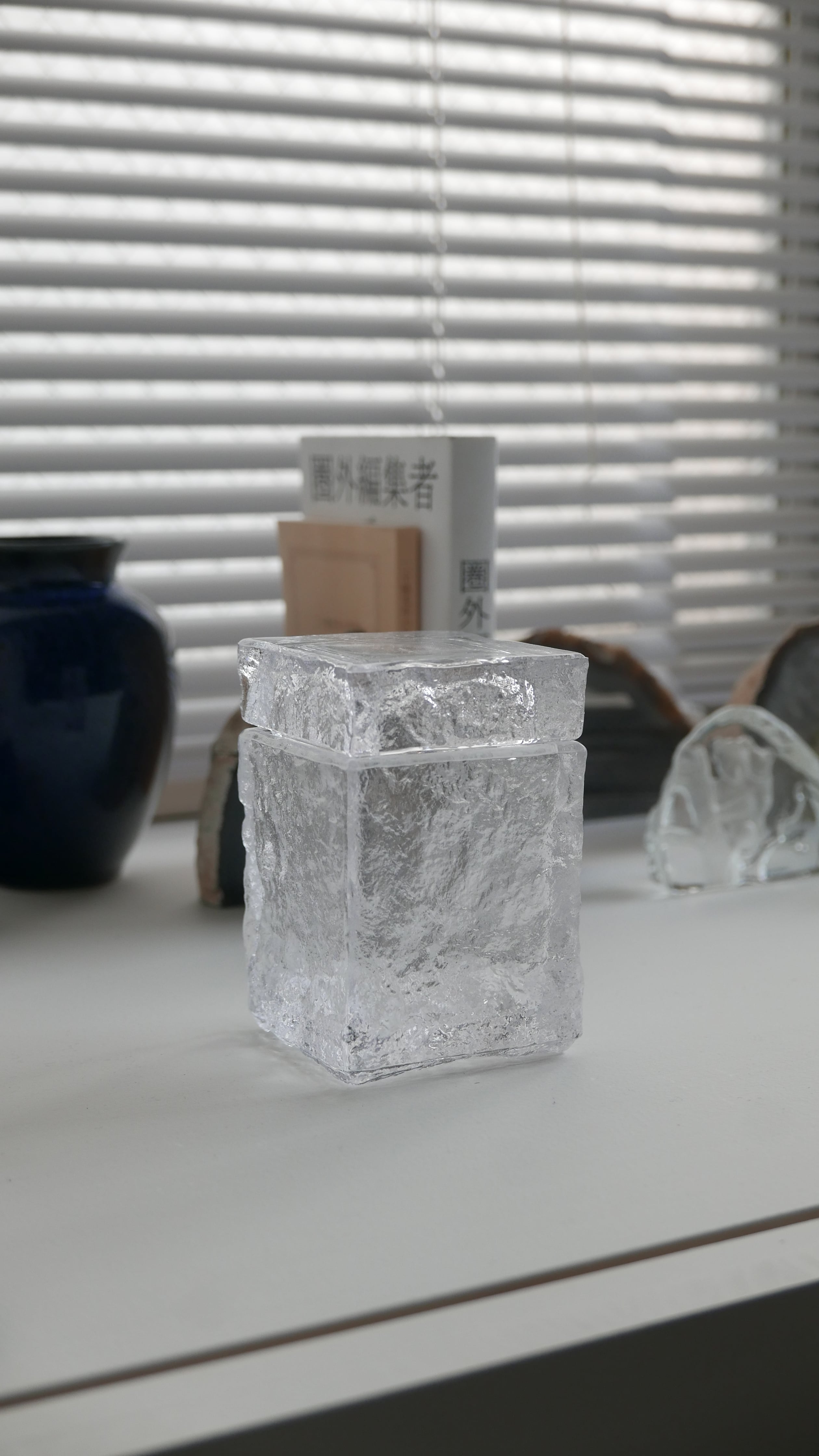 old japan glass multi case , icecube