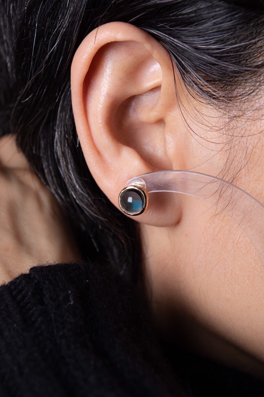 K10 London Blue Topaz Studs Earrings 10金ロンドンブルートパーズピアス | quirk of Fate  powered by BASE