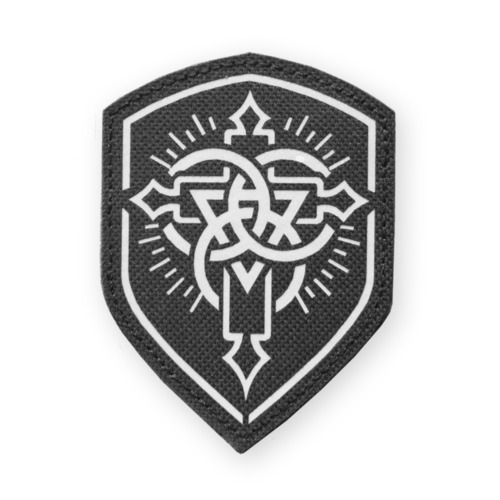 ブルーアーカイブ 風 反射 ワッペン 【Gタイプ トリニティ総合学園】 ★暗闇で光る反射光ワッペンです!サバゲのファッションやイベントコス等に! ★受注品★