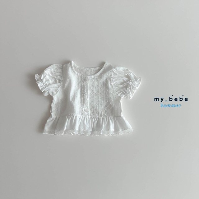 ꒰ 即納 ꒱ flower lace T / onu