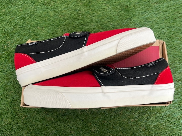 FEAR OF GOD × VANS FIFTH COLLECTION SLIP-ON 47 V DX RED/BLACK 27cm 38733