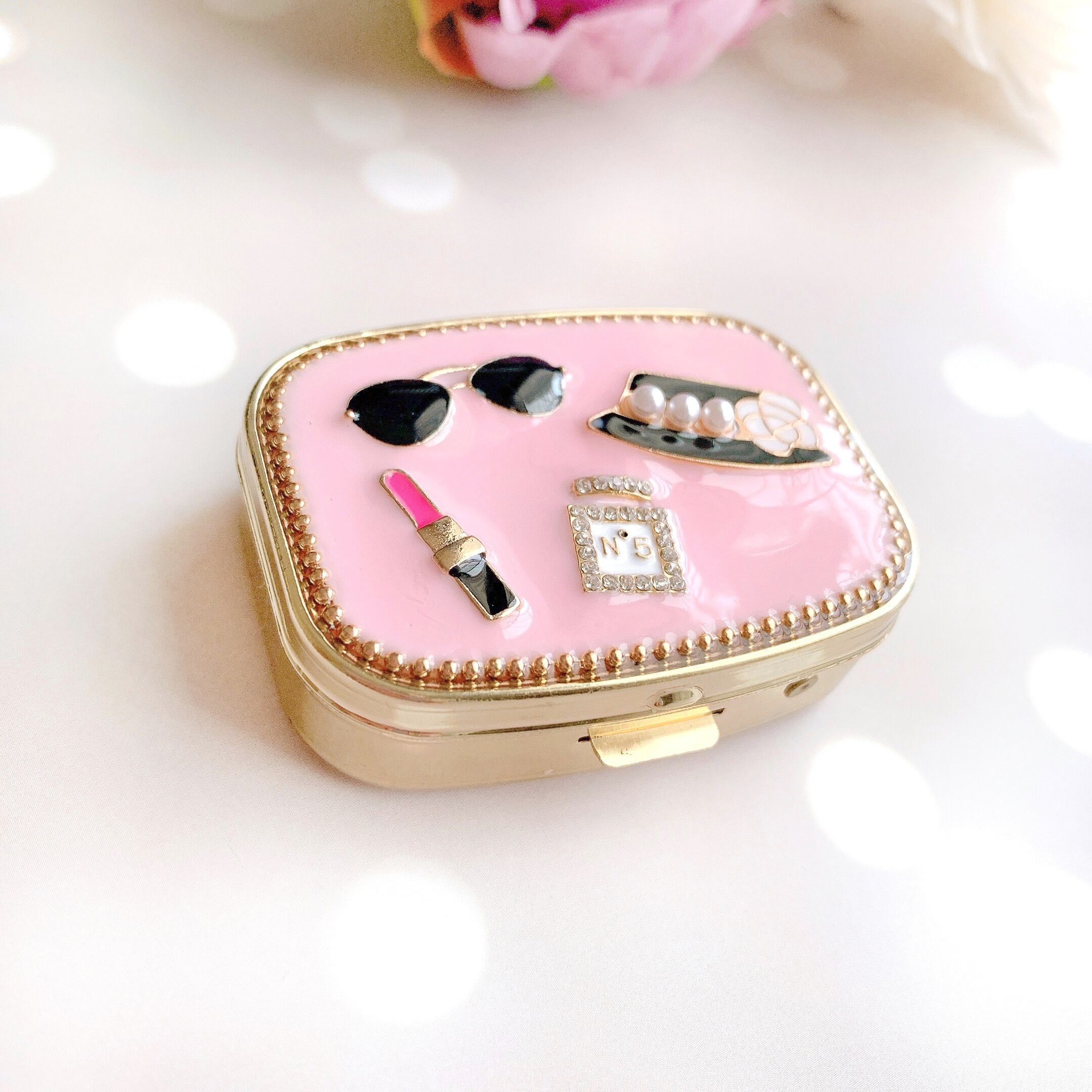 Paris ③ ジュエリーケース & ポーチ ギフトセット チャーム付き