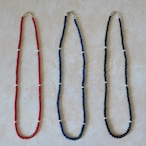 Mandi/マンディ Antique Beads Necklace(60cm)(Red)