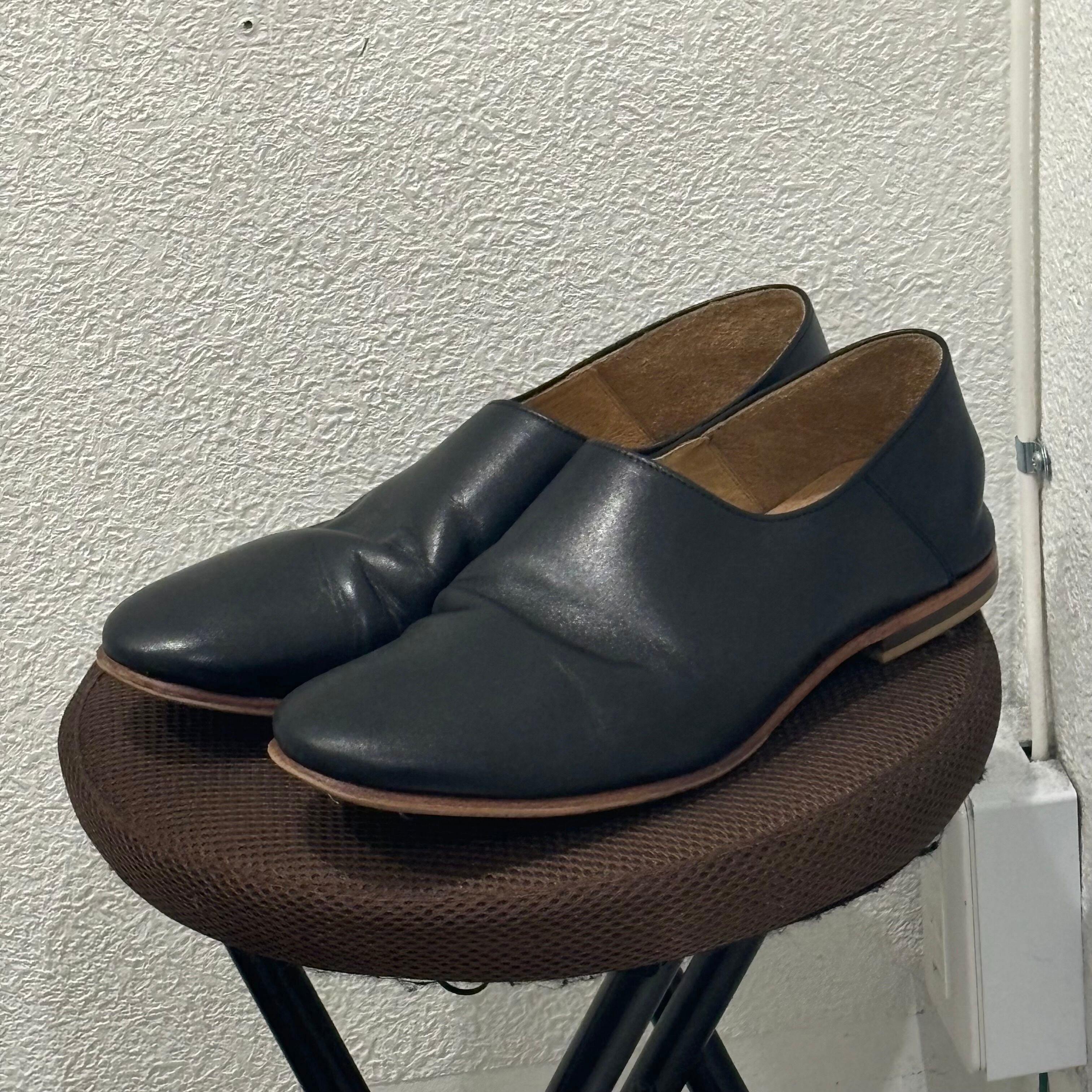 que shoes plain キューシューズプレーン スリッポン sizeM 【表参道t 
