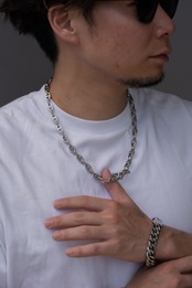 【anchor chain necklace】 / SILVER