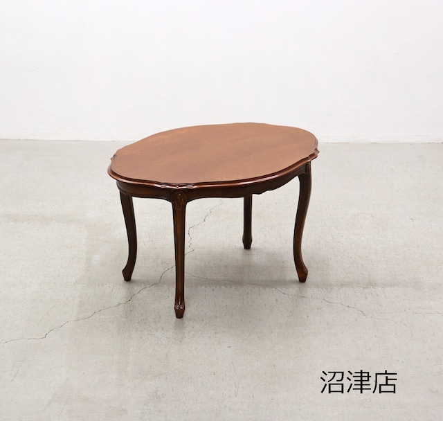 【沼津店】ヴィンテージ クラシカル オーバル センターテーブル サイドテーブル 猫脚 PIT23174