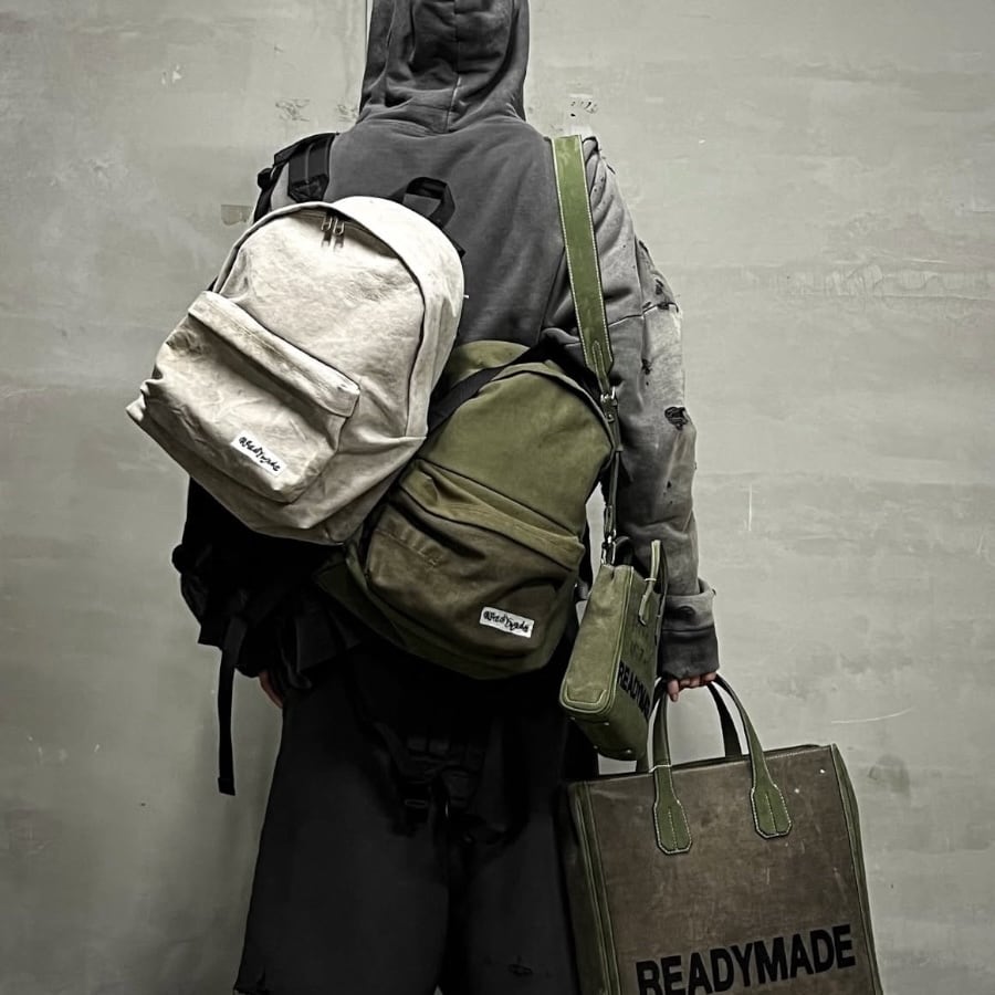 READYMADE】RE-CO-KH-00-00-152/BACKPACK/KHAKI | AYIN