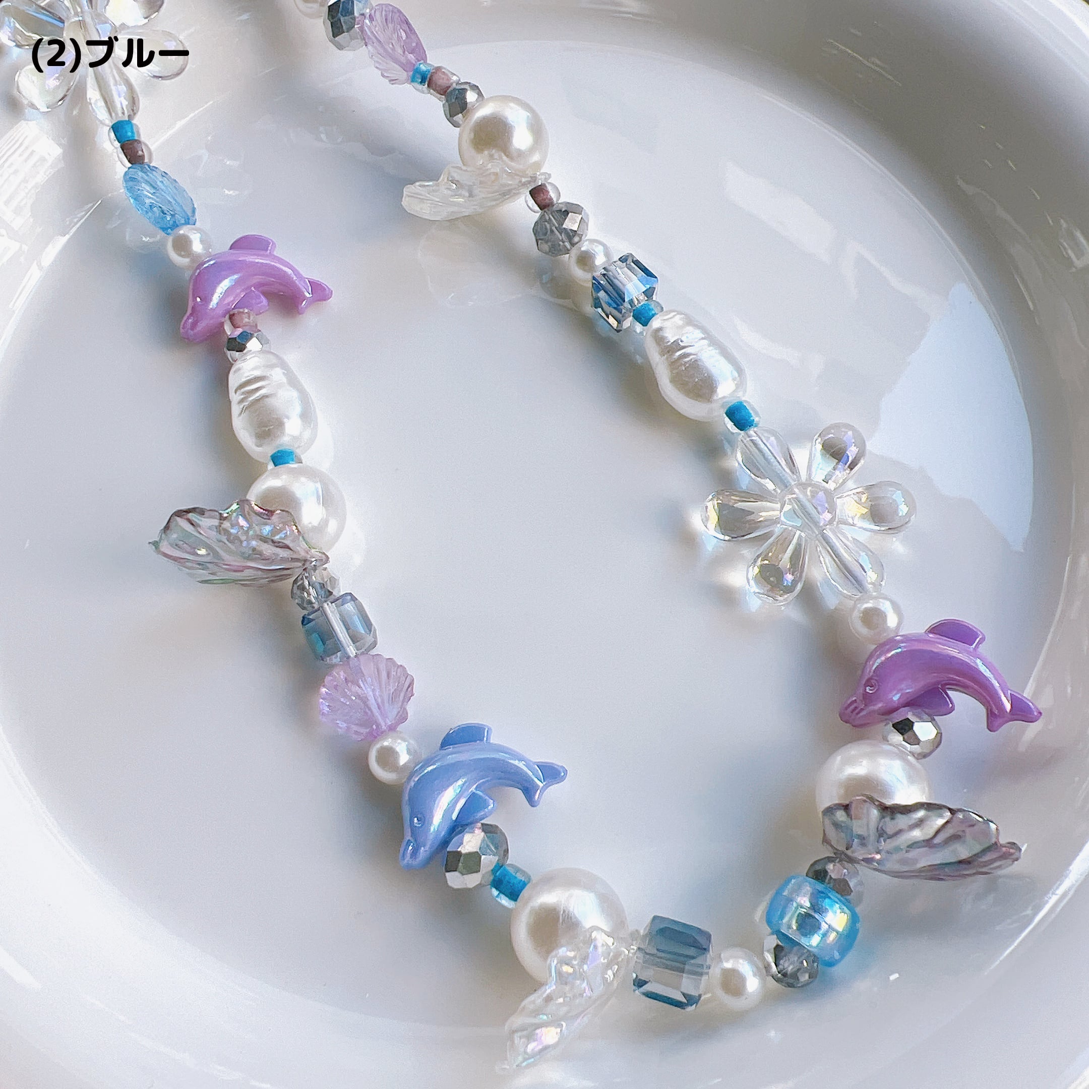 ꒰ fancymade ꒱ dolphin phone strap【SR-0186】 | fancypods 팬시폿즈