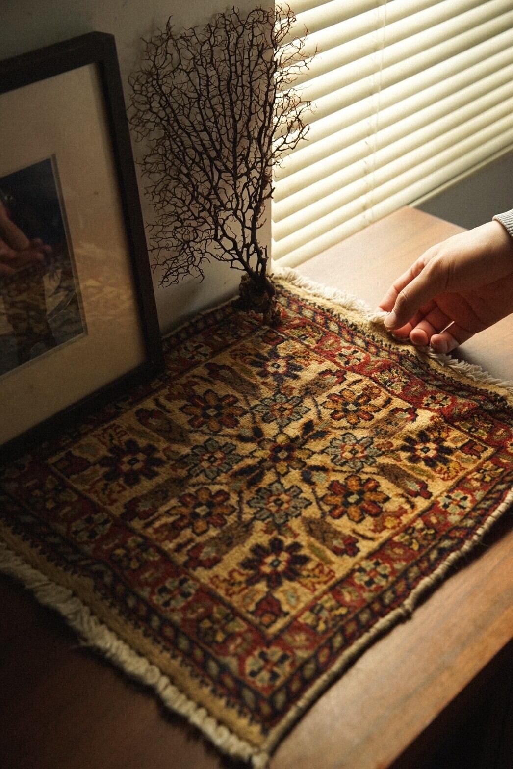 1032 -Vintage Bakhtiyar rug