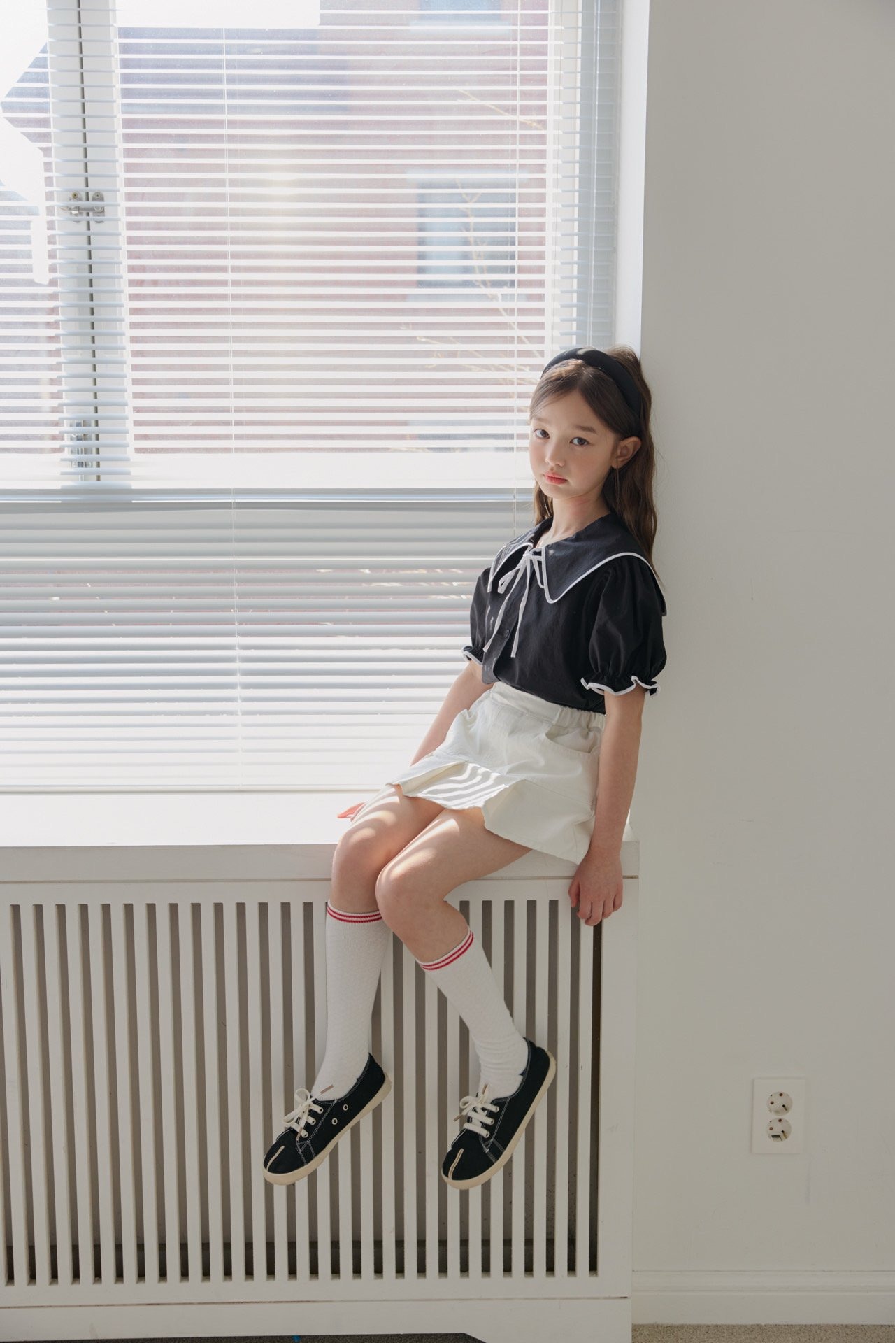 [DOREDORE] Shud Pleated Denim Skirt Pants (Denim) (13/15) / [도레도레] 슈드주름청치마바지(청) (13/15)