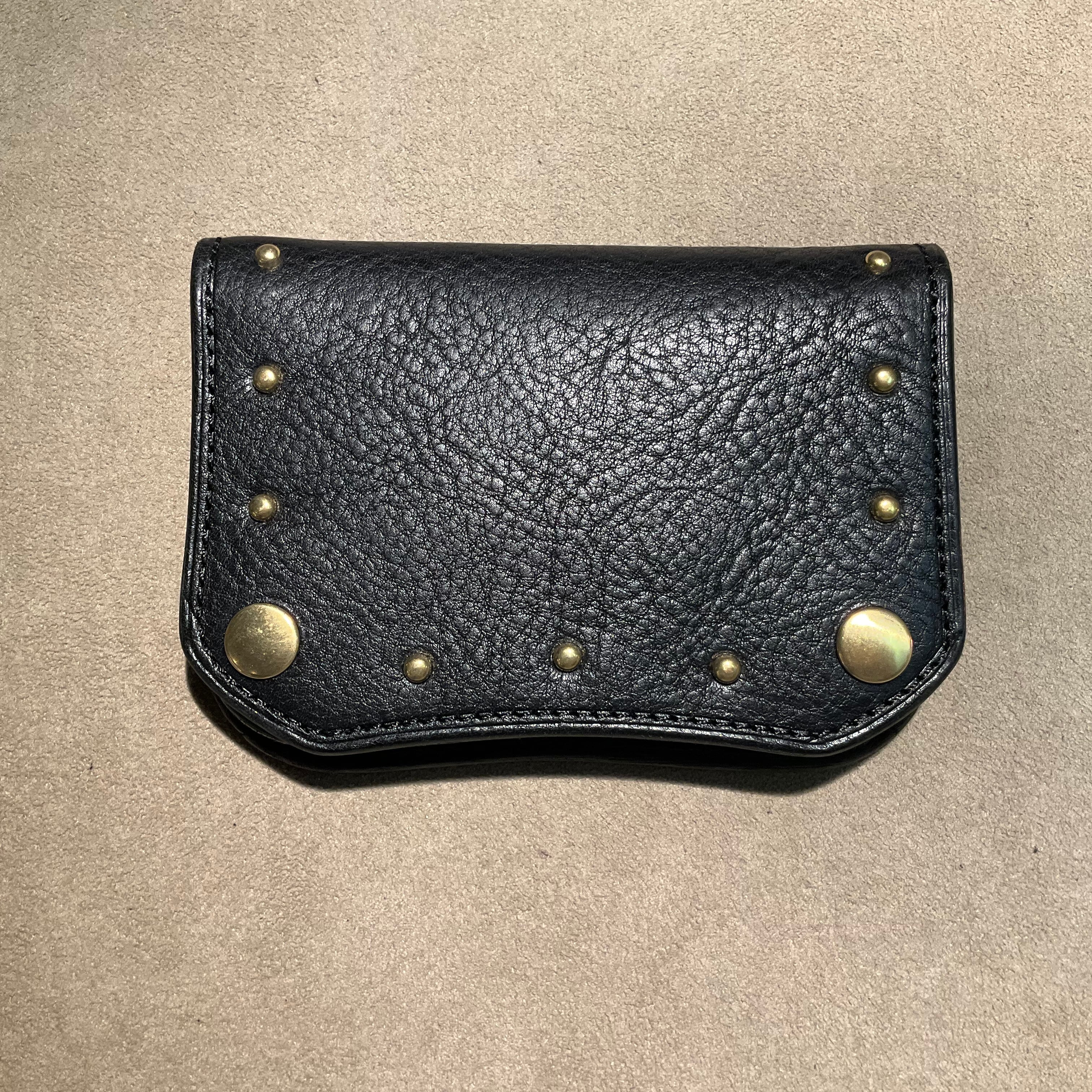 グルーバーレザー ショートトラッカー スタッズ入り Groover Leather グルーバーレザー short trackerwallet ショート
