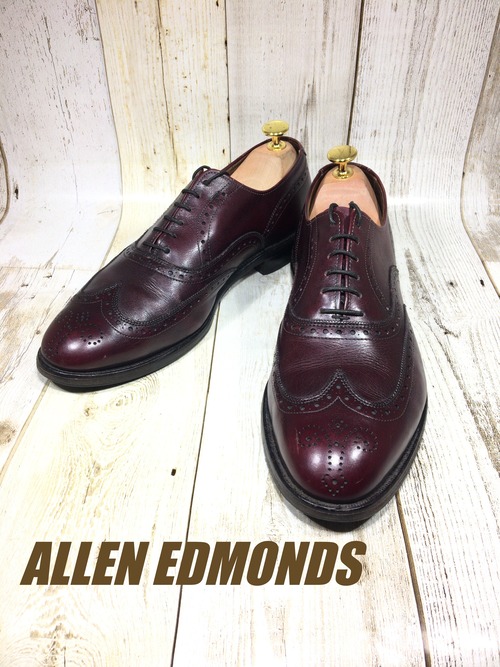 Allen Edmonds アレンエドモンズ フルブローグ US8H 26.5cm