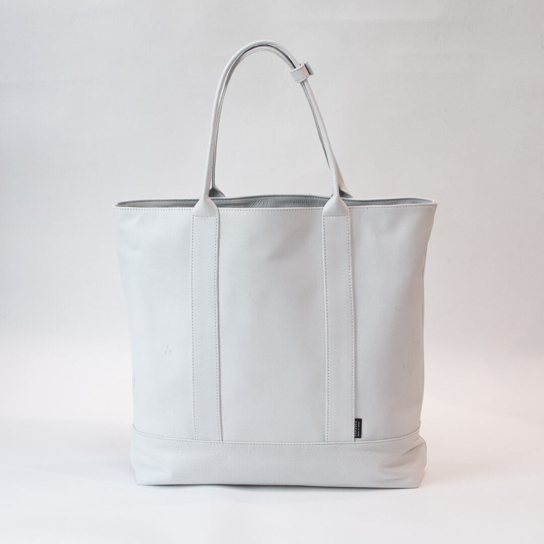 <限定1点>TOTE -L- (ピグメント仕上げ ホワイト)