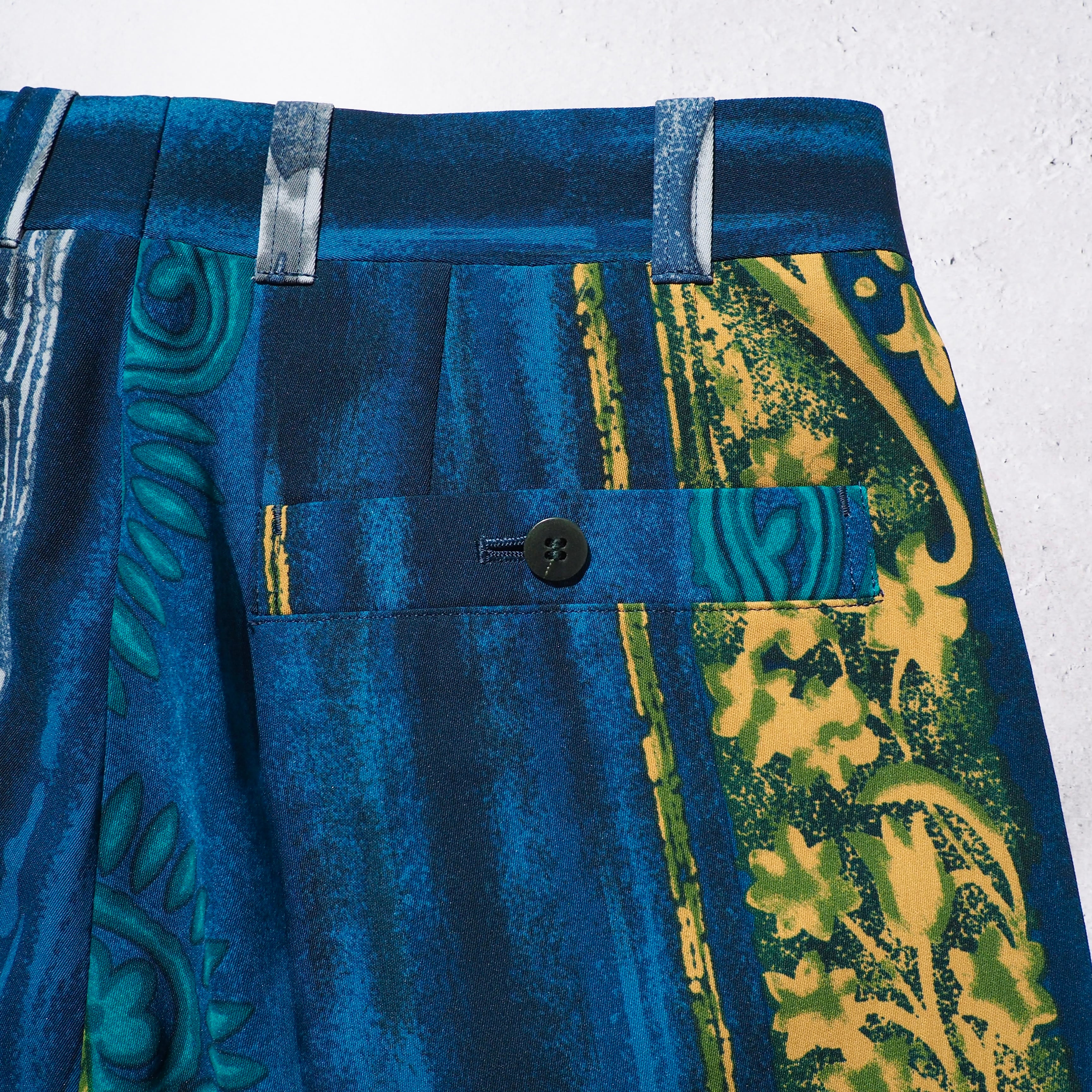 1990s Japanese Designers vintage three tuck Slacks pants