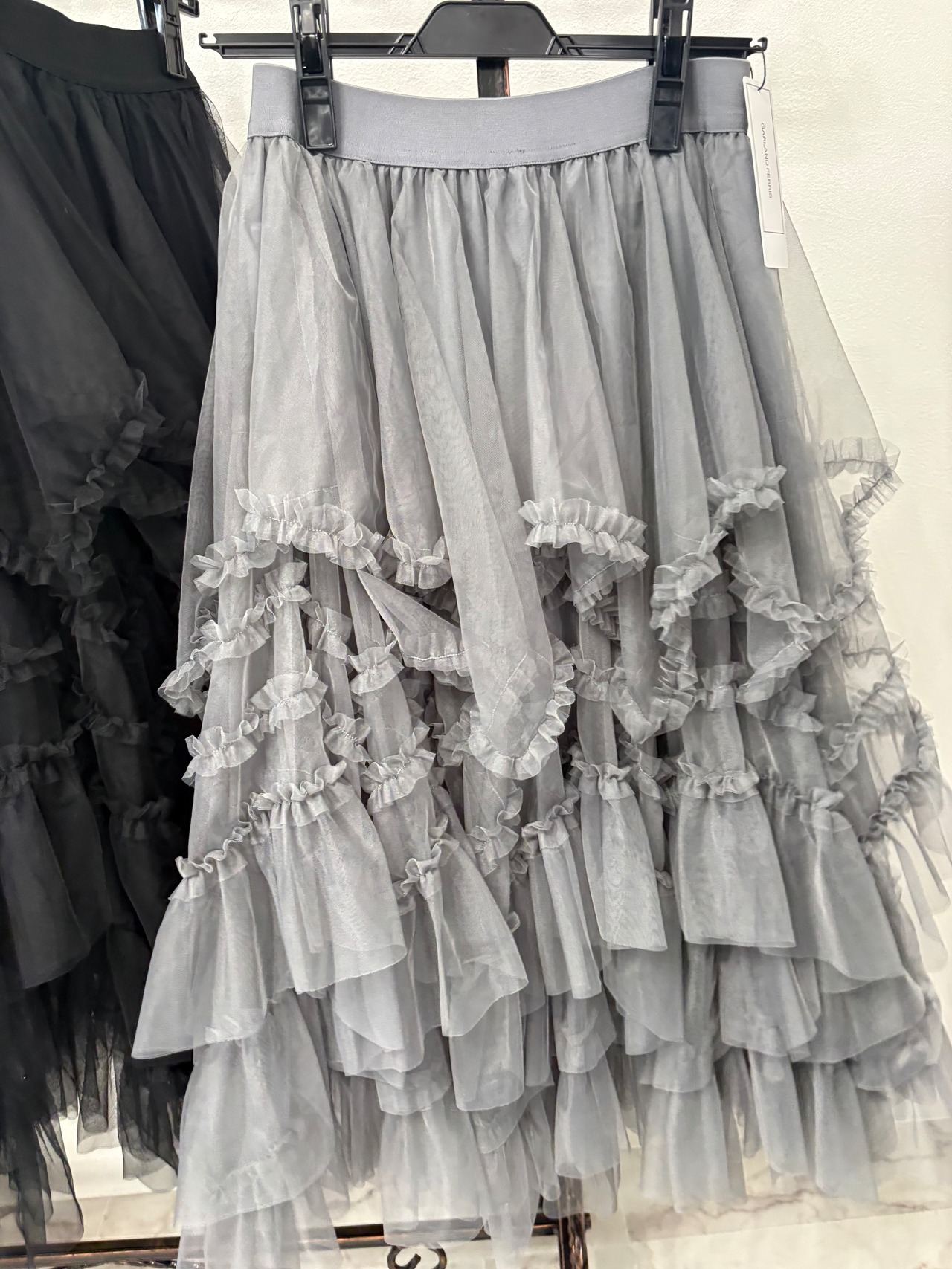 チュールフリル　スカート　16007