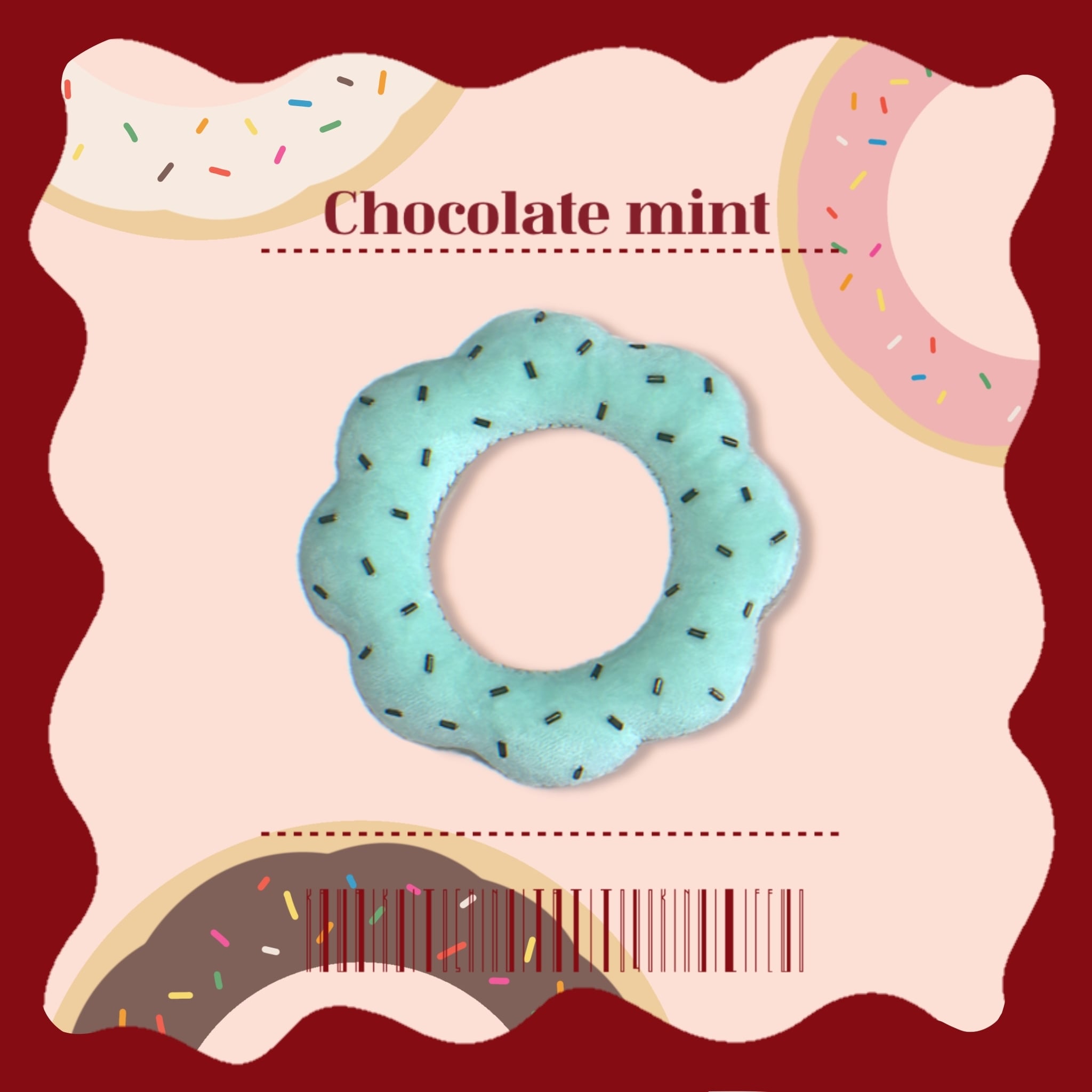 ぬいドーナツ チョコミント | MIMURA