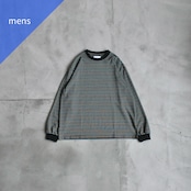 MANUAL ALPHABET | MULTI BORDER WIDE LS TEE マルチ ボーダー ワイド ロンT