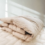 羽毛肌掛けふとん ダウンケット【マース】S/SD/D/Q/K ハンガリーホワイトダックダウン93%−タタキキルト(80サテン)