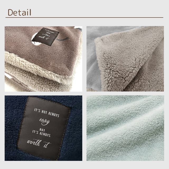 【宅配便】巻きスカートになる ブランケット ひざ掛け かわいい もこもこ Mサイズ 130×80cm 3way ふわふわ ボア フリース 着る毛布 dz117
