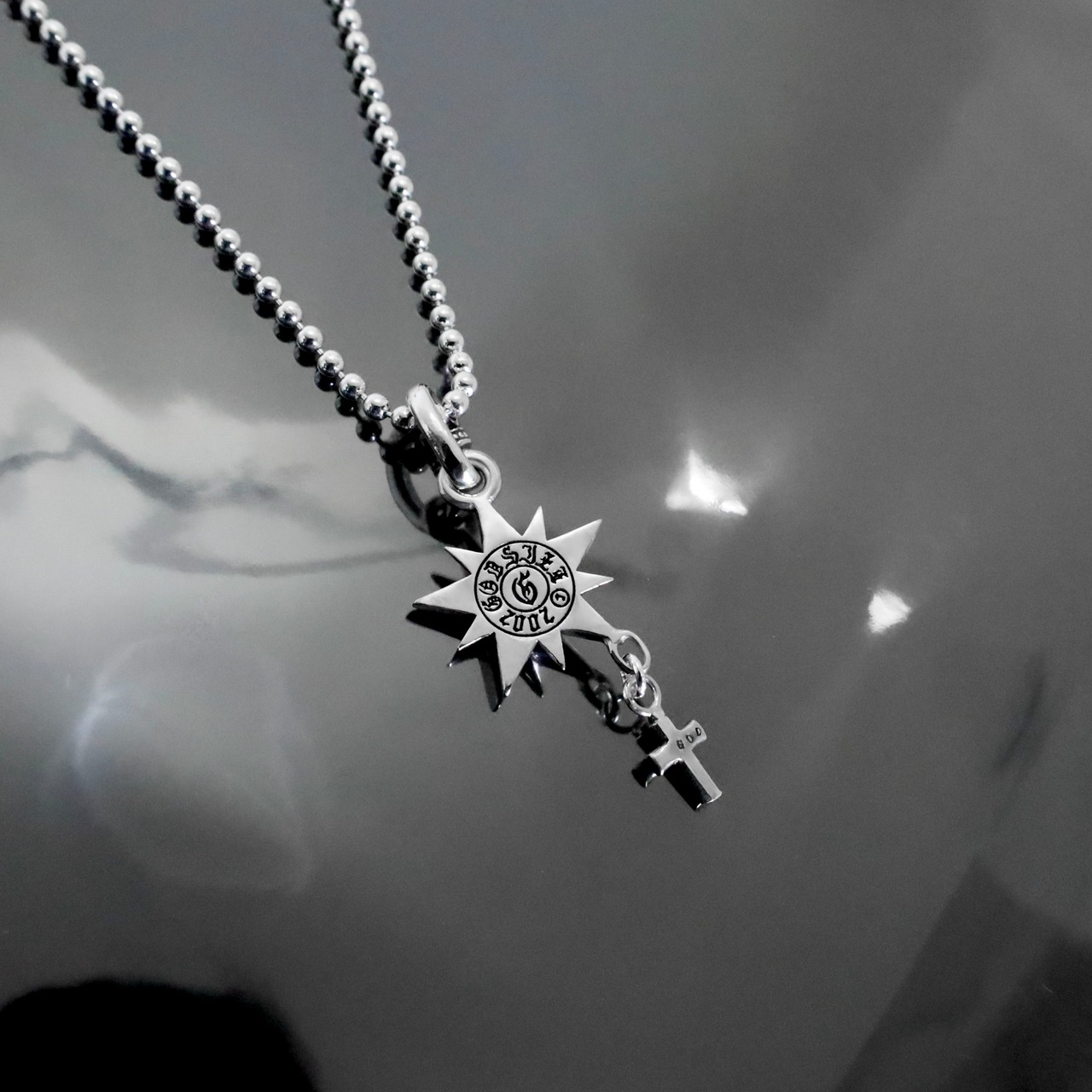 10P STAR with CROSS PENDANT / 10ピークススター ウィズ クロスペンダント