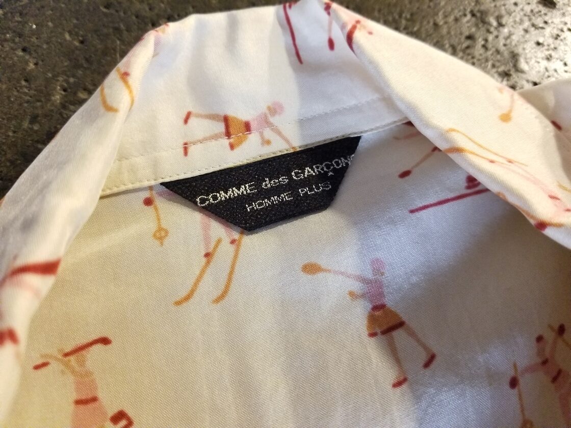 COMME des GARCONS HOMME PLUS/コムデギャルソン 94ss 総柄シルク半袖 