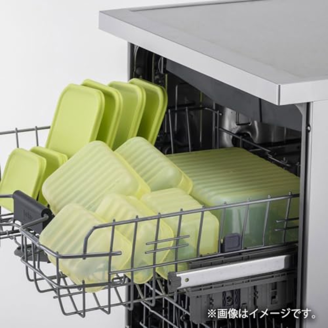 ベストコ 保存容器 1.5L 鮮度保持 長方形 グリーン ロック&ロック キープフレッシュ 食洗機・電子レンジ 対応 HLE5400NCR